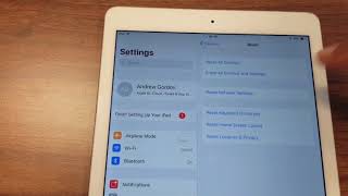 iPad Factory Reset  Wipe Clean Delete all data  All iPads [upl. by Oconnor240]