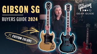 Which Gibson SG is “Best” For You in 2024 Gibson SG Buyers Guide  Custom Colors [upl. by Eamanna956]