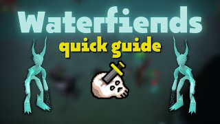 Waterfiends Quick Slayer Guide  OSRS [upl. by Sitra]