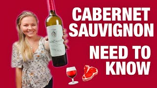 CABERNET SAUVIGNON  Red Wine Guide For Beginners [upl. by Shaughnessy89]