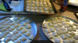 Easy Ravioli Making with a Checkered Pin  Part 2 [upl. by Ruthi646]