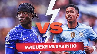 MADUEKE VS SAVINHO The Ultimate Showdown Chelseas Star vs Man Citys Sensation [upl. by Saberhagen441]