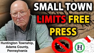 Corrupt Small Town Violates First Amendment Freedom of Press [upl. by Giardap]