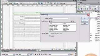 Build a Web Form in Dreamweaver [upl. by Ynna]