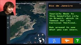 Lets Play Where on Google Earth is Carmen Sandiego [upl. by Aryas]