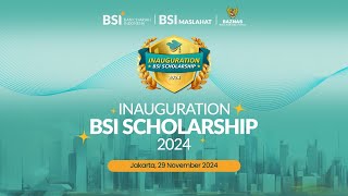 INAUGURATION BSI SCHOLARSHIP 2024 [upl. by Seftton]