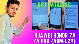 Honor Huawei 7a7a Pro AUML29 FrpGoogle Account Bypass 2022 Without PC 100 Fix by TechHouseFrp [upl. by Oni]