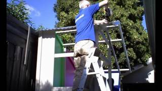 My Cubby  Duplex Cubby House timelapse installation [upl. by Ulrica]