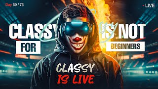 Rushing And Crushing 💪 ON GRANDMASTER ⛔️ Classy is Live 👽 Day 5975 freefirelive classyfreefire [upl. by Derwin]