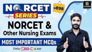 MSN PEDIA PHARMA  NORCET Series 898  NORCET amp All Nursing Exams Special Class  Raju Sir [upl. by Adnarb218]