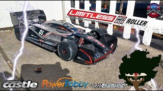 Arrma Limitless V2 Speed 8S 1st run [upl. by Esma984]