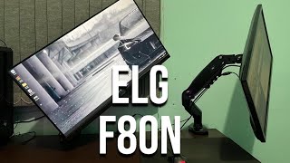 Unboxing Suporte Multiarticulado ELG F80N no Monitor Acer 27 165Hz Instalação e vantagens [upl. by Aztiley188]