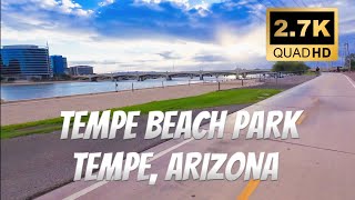 Tempe Beach Park Tempe AZ explorearizona scootering travel tranquiltrails citypark [upl. by Ray]