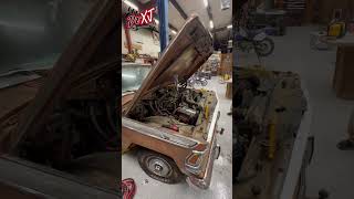 1973 Wagoneer start up wagoneer WSJ junkyard oldcars vehicle vehicles jeepfreaks [upl. by Korey]