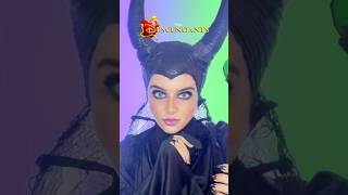 MALEFICENT  DESCENDANTS 1 💜 mal maleficent descendants disneymakeup evil villain fyp [upl. by Ahen]