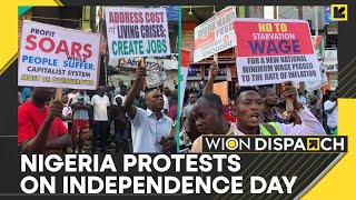 Nigeria Clash Between Police and Protesters in Abuja  Latest English News  WION Dispatch [upl. by Erot]