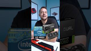 Intel HD 4000 Graphics to an RTX 4060 [upl. by Jarl]