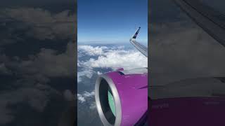 ¡Las mejores capturas del cielo se hacen desde un avión de Volaris ⛅️⁣⁣ shorts [upl. by Allegra]