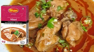 Quick amp Easy Chicken Nihari With Shan Nihari Masala [upl. by Rae]