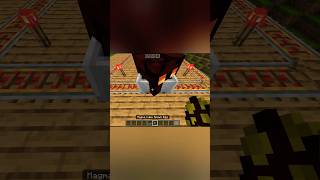 Will the magma survive 🙀minecraft 1ontrnding minecraftmeme subscribe shorts gaming 1million [upl. by Ji]