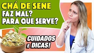 Chá de Sene Faz Mal Para Que Serve e Como Tomar CUIDADOS [upl. by Merrie160]