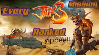 Every Jak 3 Mission Ranked [upl. by Ecnerwaled]