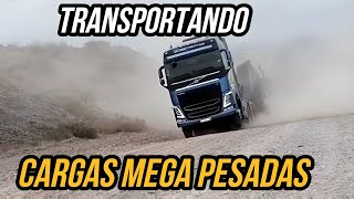 CAMIONES TRABAJANDO INTENSAMENTE TRANSPORTANDO CARGAS MEGA PESADAS💥 [upl. by Aillimac]