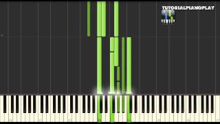 How to Play  Luigi Tenco quotMi sono innamorato di tequot Tutorial Piano [upl. by Llecrup]