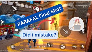 Unlocking Parafal Guns Epic Final Shot Effect amp InGame Test 🔥 Free Fire [upl. by Airliah]