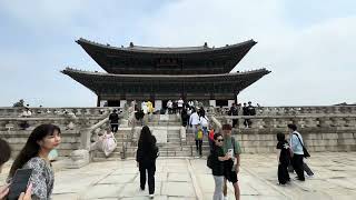 Walking Tour of Gyeongbokgung Palace in Seoul l South Korea l 4K [upl. by Cilo]