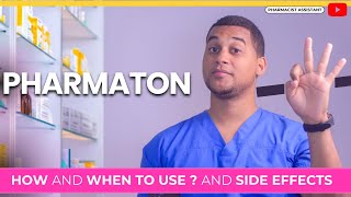 Pharmaton How to Use It amp 3 Common Side Effects [upl. by Fillender]