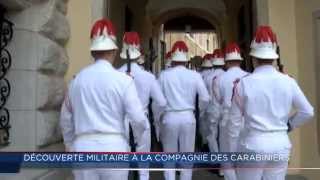 Découverte militaire avec les Carabiniers de Monaco [upl. by Rrats]