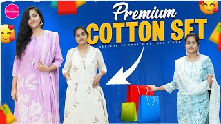 Premium cotton set  Trending collection  Best collection in Hyderabad  SR Nagar  Hyderabad [upl. by Odirfliw]