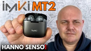 MIGLIORI CUFFIE BLUETOOTH ECONOMICHE 2024 QUASI IMIKI MT2 Recensione [upl. by Melmon]