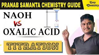 Volumetric titration NaOH vs Oxalic Acid Pranab Sir experiment viralvideo youtube [upl. by Sela843]