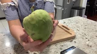 Cherimoya Tasting ORTON Cherimoya [upl. by Hughett701]