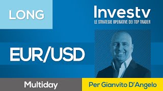 Investv guardando i livelli tecnici Gianvito DAngelo propone un LONG multiday su EURUSD [upl. by Enecnarf233]