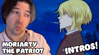 Is thiswhat I hope it is  Moriarty The Patriot Intros  Reaction [upl. by Laikeze]