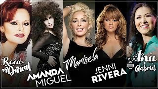 Ana Gabriel Rocío Dúrcal Amanda Miguel Marisela Y Jenni Rivera Exitos Mix ✨ Viejitas amp Bonitas [upl. by Atkinson876]