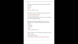 MICROBIOLOGY EXAM 3 NEWEST ACTUAL EXAM COMPLETE 300 QUESTIONS AND CORRECT DETAILED ANSWERS VERIFIED [upl. by Lemal378]