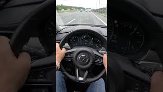 Mazda 6 III Facelifting 20 SkyactivG 165HP Acceleration [upl. by Kaete]