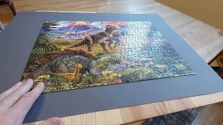 Puzzle fixieren Puzzle aufkleben Puzzle umdrehen [upl. by Nosnehpets]