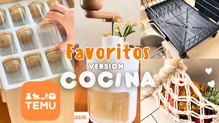 Productos Para La COCINA en TEMU ✨🧡 [upl. by Enelyad]