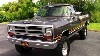 1989 Dodge Ram W150 [upl. by Arramat]