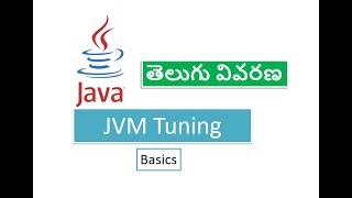 JVM Tuning Memory Management JVisualVM VisualGC  జావా తెలుగులొ [upl. by Hgielrebmik]