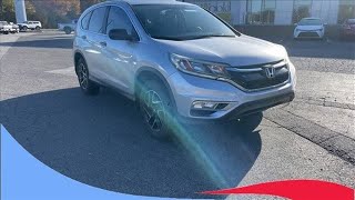 2016 Honda CRV Salisbury NC 241091AT [upl. by Enahpad]