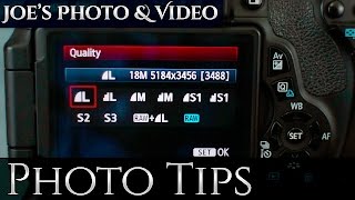 How To Switch Between RAW amp Jpeg On A Canon DSLR  Photography Tips [upl. by Aihsercal551]