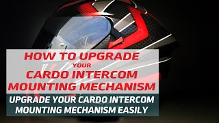 Cardo FREECOM 2X  How to fix the mounting mechanism sticking problem [upl. by Ahilam]