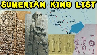 The Sumerian King List and the History of Ancient Mesopotamia [upl. by Nirag]