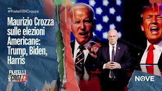 Maurizio Crozza sulle elezioni Americane Trump Biden Harris 🇺🇸🇺🇸  Fratelli di Crozza [upl. by Tessa774]